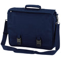 French Navy - Front - Quadra Portfolio Briefcase Bag - 12 Litres