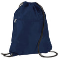 French Navy - Front - Quadra Premium Gymsac Over Shoulder Bag - 14 Litres