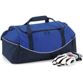 Bright Royal-French Navy-White - Back - Quadra Teamwear Holdall Duffle Bag (55 Litres)