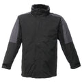 Black-Seal Grey - Front - Regatta Defender III 3-in-1 Waterproof Windproof Jacket - Performance Jacket