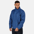 Royal-Dark Navy - Side - Regatta Dover Waterproof Windproof Jacket (Thermo-Guard Insulation)