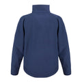 Navy Blue - Back - Result Mens 2 Layer Base Softshell Breathable Wind Resistant Jacket