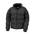 Black - Front - Result Mens Holkham Down Feel Water Repellent Jacket