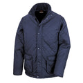 Navy Blue - Front - Result Mens Urban Cheltenham Water Repellent Jacket