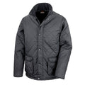 Black - Front - Result Mens Urban Cheltenham Water Repellent Jacket