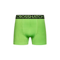 Green-Black-Grey - Back - Crosshatch Mens Knightling MVE Boxer Shorts (Pack of 3)