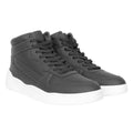 Grey - Front - Crosshatch Mens Arialva High Tops