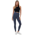 Anthracite - Lifestyle - Lookus Womens-Ladies Zelal Ribbed Leggings