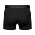 Black - Back - Henleys Mens McBlacken Boxer Shorts (Pack of 7)