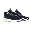 Navy - Front - Crosshatch Mens Nyles Trainers