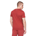 Deep Red - Back - Henleys Mens Classhen Logo T-Shirt