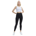 Black - Front - Lookus Womens-Ladies Alina Soft Touch Leggings