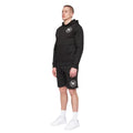 Black - Side - Henleys Mens Metafone Sweat Shorts