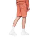 Brick Red - Back - Henleys Mens Metafone Sweat Shorts