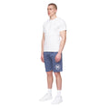 Deep Blue - Side - Henleys Mens Metafone Sweat Shorts