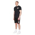 Black - Side - Henleys Mens Aitchen Sweat Shorts