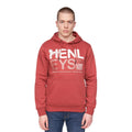 Deep Red - Front - Henleys Mens Classhen Hoodie