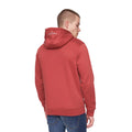 Deep Red - Back - Henleys Mens Classhen Hoodie