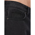 Black Wash - Side - Crosshatch Mens Tillforth Denim Casual Shorts