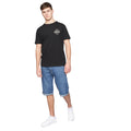 Stone Wash - Lifestyle - Crosshatch Mens Tillforth Denim Casual Shorts