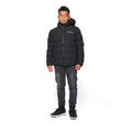 Black - Side - Kings Will Dream Boys Kamon Puffer Jacket