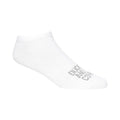 Black-White-Grey - Close up - Duck and Cover Mens Fubel Trainer Socks (Pack of 5)