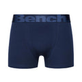 Blue-Navy - Side - Bench Mens Valdev Boxer Shorts (Pack of 3)