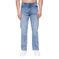 Light Wash - Front - Henleys Mens Breeze Straight Jeans