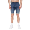 Stone Wash - Front - Henleys Mens Flex Denim Shorts