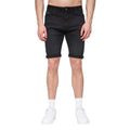 Black Wash - Front - Henleys Mens Flex Denim Shorts