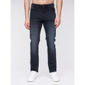 Blue - Front - Henleys Mens Craze Comfort Straight Jeans