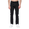 Black - Front - Henleys Mens Craze Comfort Straight Jeans