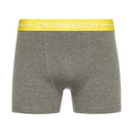 Charcoal Marl - Pack Shot - Crosshatch Mens Astral Bright Boxer Shorts (Pack of 5)