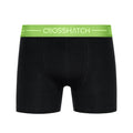 Black - Lifestyle - Crosshatch Mens Astral Bright Boxer Shorts (Pack of 3)