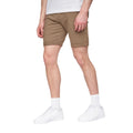 Tan - Front - Henleys Mens Copehen Shorts