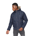 Navy - Front - Ringspun Mens Max Jacket