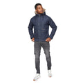 Navy - Side - Ringspun Mens Max Jacket