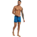 Blue - Side - Kandor Mens Jeckers Assorted Designs Boxer Shorts (Pack of 7)