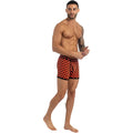 Orange - Side - Kandor Mens Jeckers Assorted Designs Boxer Shorts (Pack of 7)