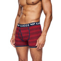 Red - Back - Kandor Mens Lingo Boxer Shorts (Pack of 5)