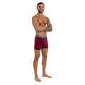 Red - Pack Shot - Kandor Mens Lingo Boxer Shorts (Pack of 5)