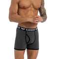 Black - Lifestyle - Kandor Mens Lingo Boxer Shorts (Pack of 5)