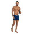 Blue - Back - Kandor Mens Lingo Boxer Shorts (Pack of 5)