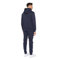 Navy - Back - Duck and Cover Mens Merchell Hoodie And Joggers Set