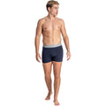 Black-Blue-Navy - Pack Shot - Smith & Jones Mens Lathan Assorted Designs Boxer Shorts (Pack of 5)