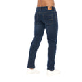 Dark Wash - Back - Crosshatch Mens Lampoons Slim Jeans