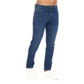 Stone Wash - Side - Crosshatch Mens Lampoons Slim Jeans