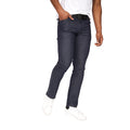 Raw Wash - Side - Crosshatch Mens Cadman Straight Jeans