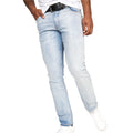 Light Wash - Lifestyle - Crosshatch Mens Cadman Straight Jeans