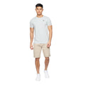 Beige - Side - Crosshatch Mens Sinwood Chino Shorts